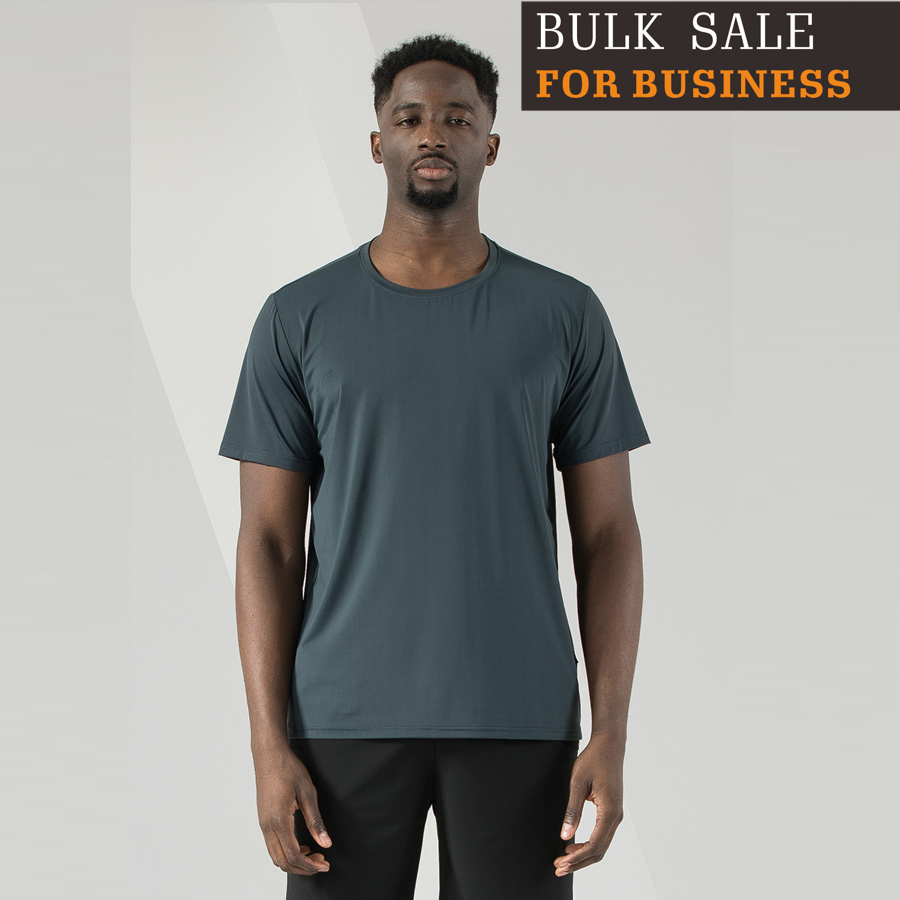 High elastic ultra breathable casual quick-drying sports running short sleeve t-shirt men's tight gym wear