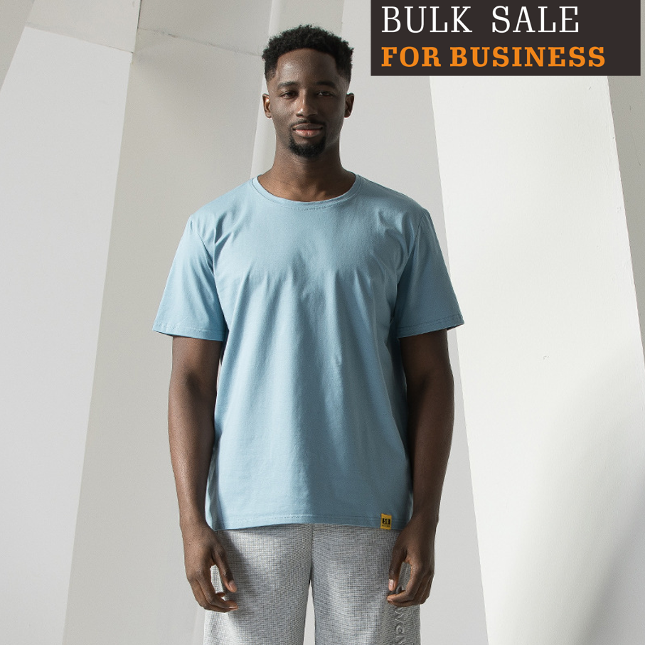 Cotton T-shirt men's versatile loose half-sleeved short-sleeved base top
