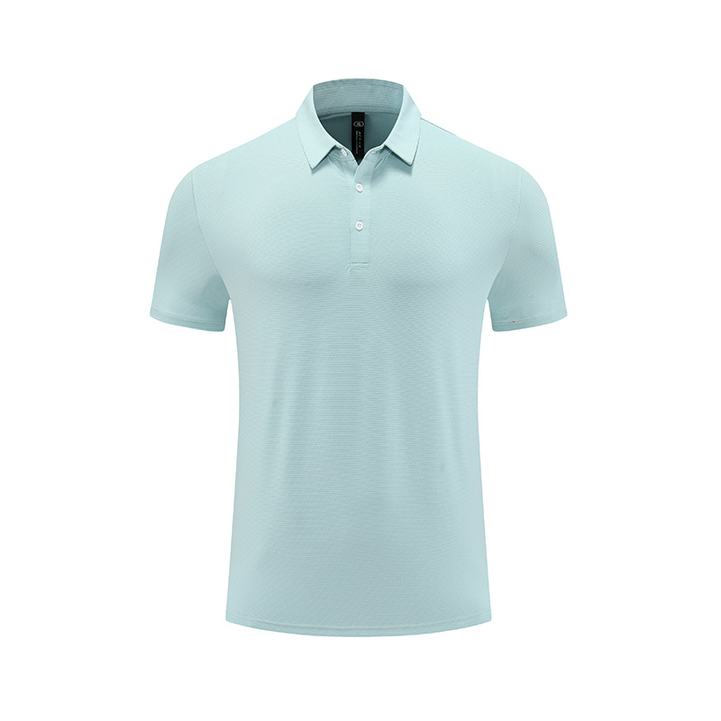 Athletic quick-drying T-shirt unisex cool lapel polo short sleeves Athletic quick-drying T-shirt unisex cool lapel polo short sleeves