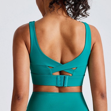 High impact sports  women's fitness yoga clothes running bra plus size