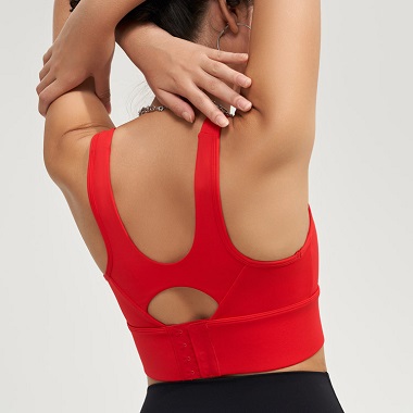 Lycra Women's Breathable Running Fitness Yoga bra Tank Top patterned sports bra