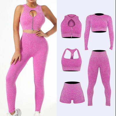 5-Piece Set with Bold Cut-Out Design Sexy Bra, Shorts, and Pants