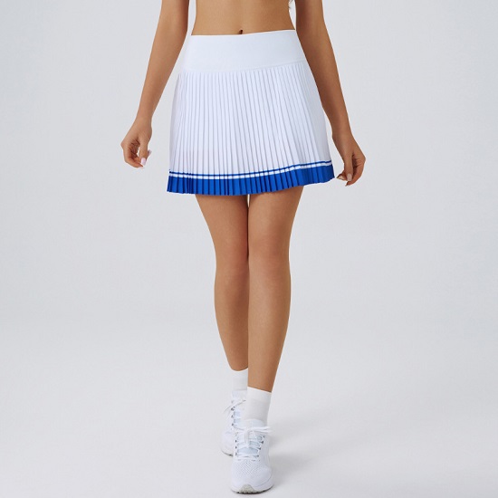 Pleated Active Skirt | Fine Pleats Tennis Skirt with Built-in Shorts | ALO-Inspired