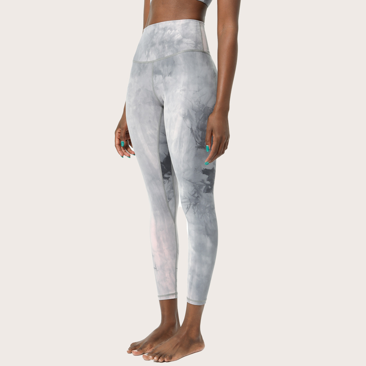 Embrace Zen with 1903 Tie Dye High Rise Yoga Leggings | Fit Fever