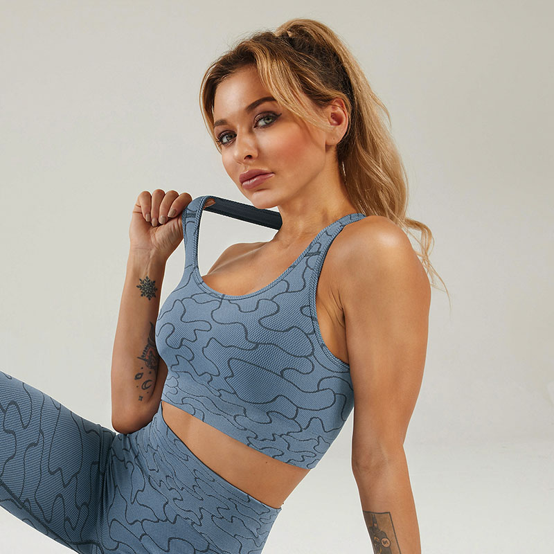 Factory Customized China OEM Summer Gym Suit 2 Pieces Women Yoga Short Legging Set Active Wear Two Piece Set for Women