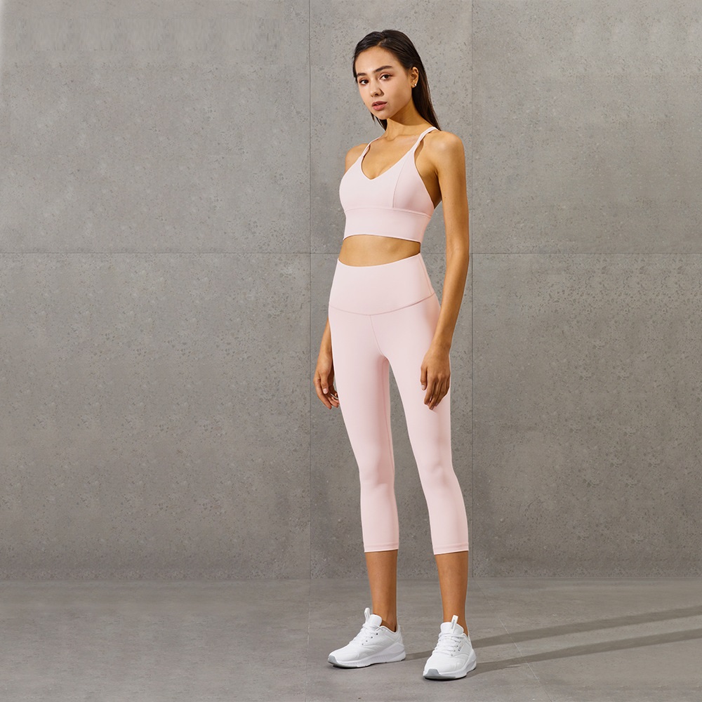 China Cheap price China 2021 High Quality Women&prime; S Vest Leggings Sportswear Mesh Stitching Leopard Print Fitness Gym Sexy Two