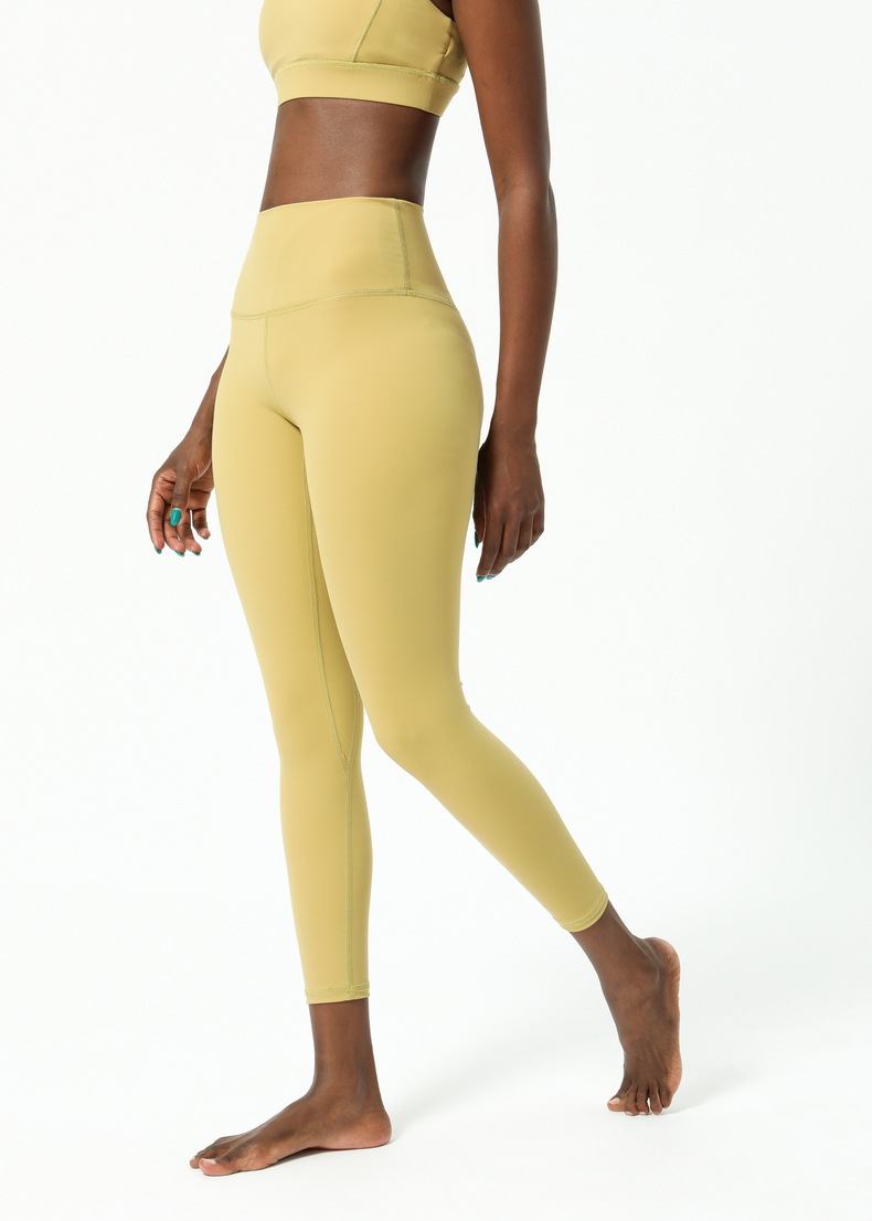 1903 mango color no fron seam legging (12)
