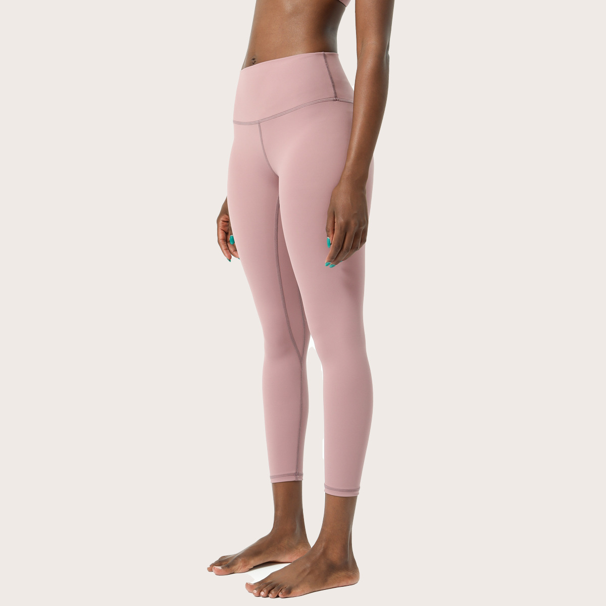 1903 mango color no fron seam legging (2)