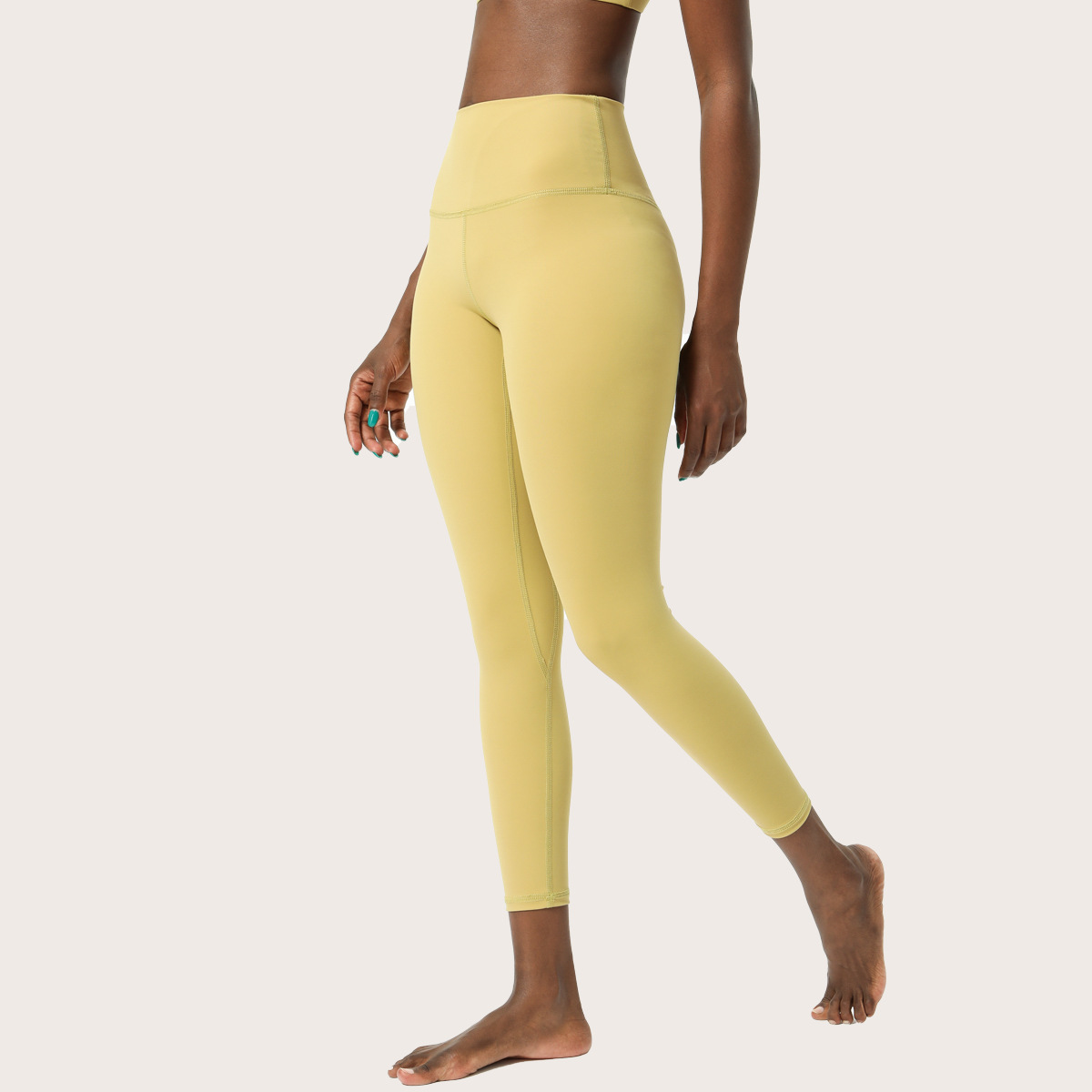 1903 mango color no fron seam legging (5)