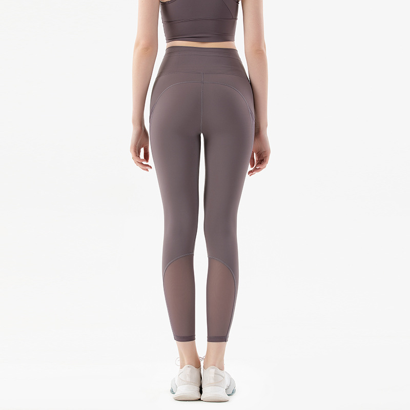 Factory wholesaleActivewear Leggings- JSK18 mesh pocket fashion legging–FITFEVER detail pictures