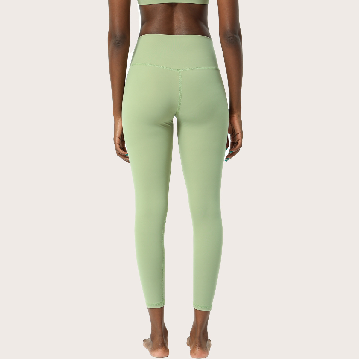 1903 mango color no fron seam legging