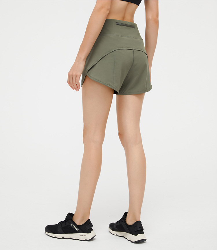 DK092 wide waist shorts (27)