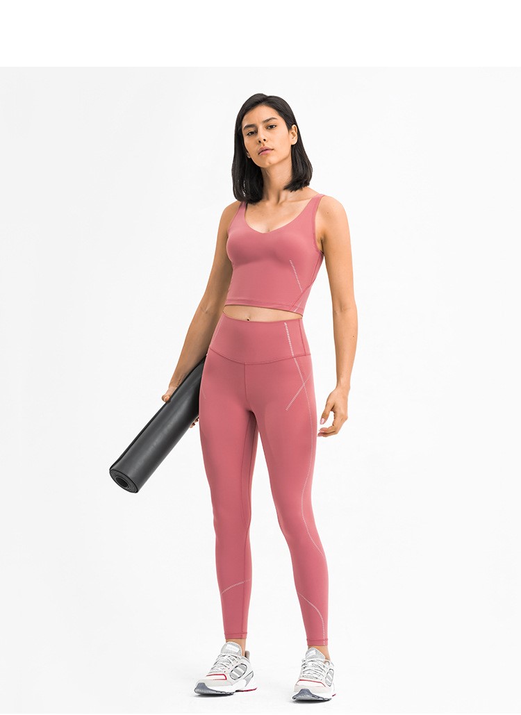 DW107 sliver print workout bra (15)