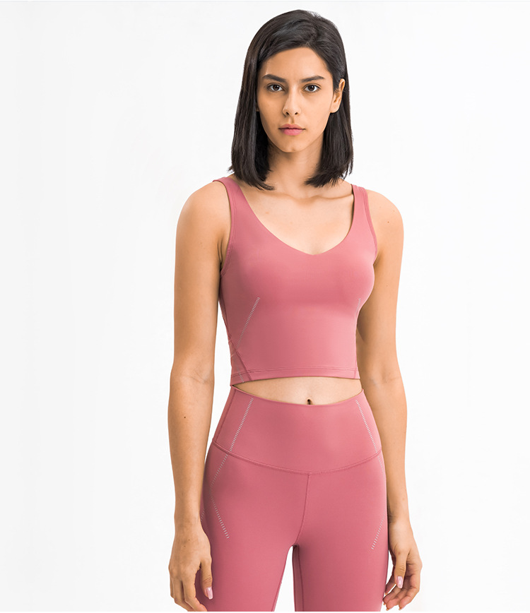 DW107 sliver print workout bra (16)