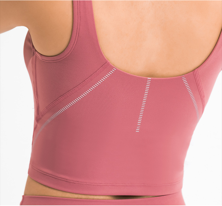 DW107 sliver print workout bra (17)