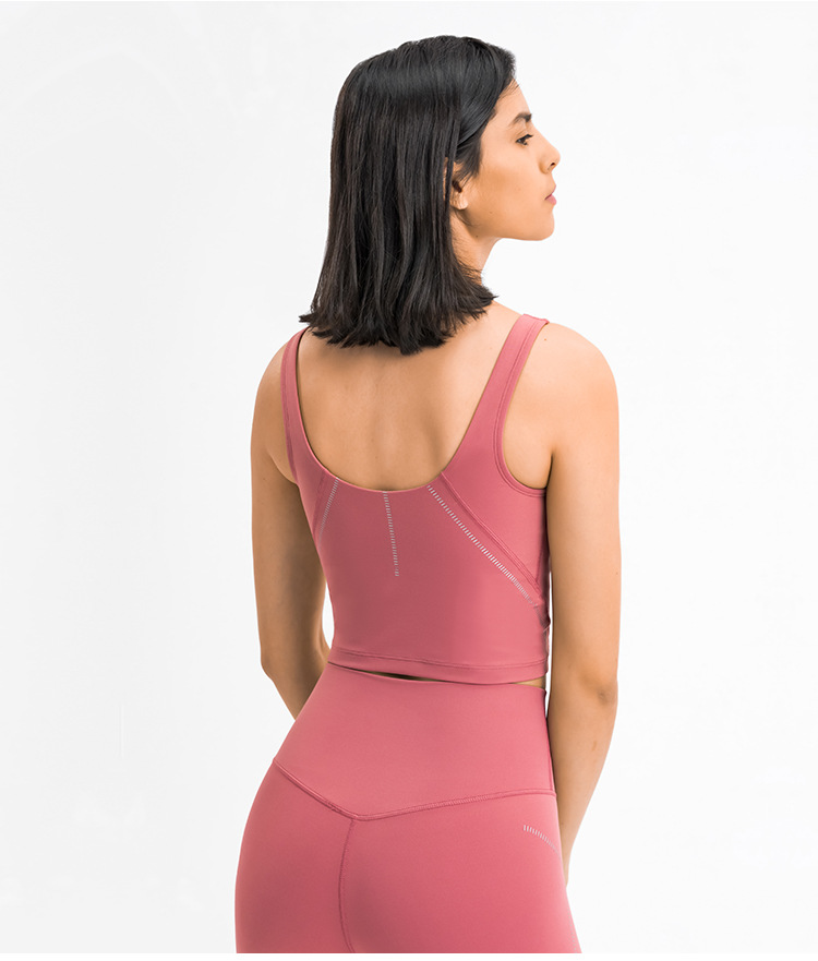 DW107 sliver print workout bra (19)