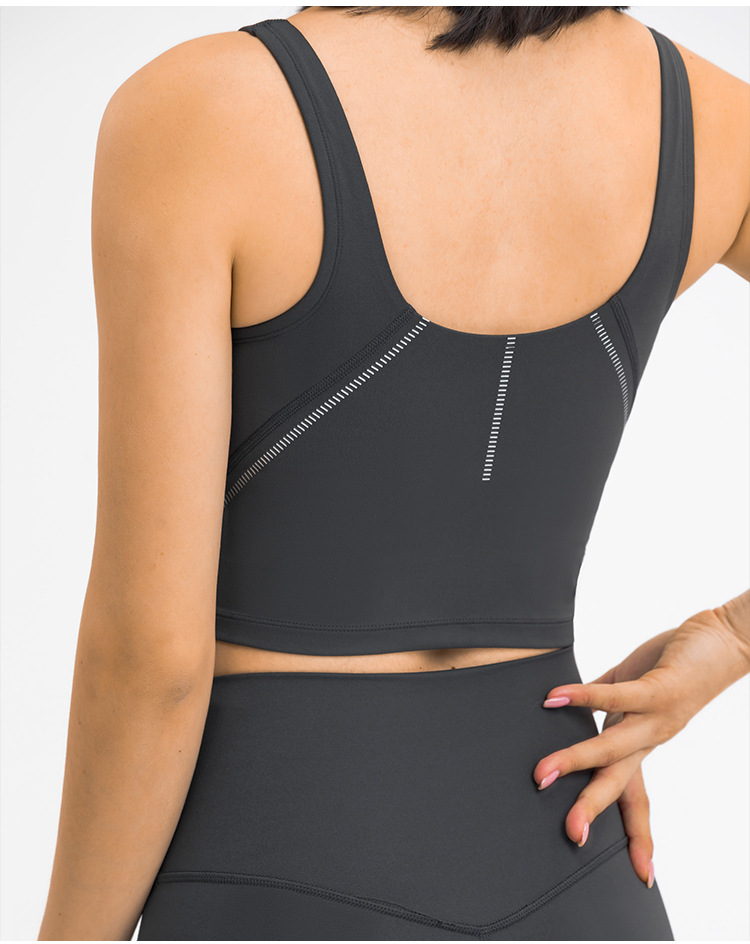 DW107 sliver print workout bra (34)