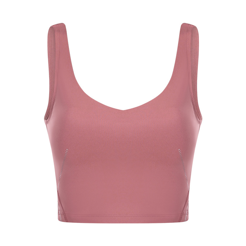 DW107 sliver print workout bra (9)