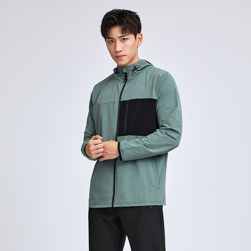 running equipment men's sport jacket