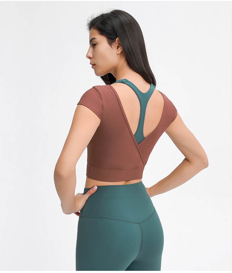 V back tight Tshirt (15)