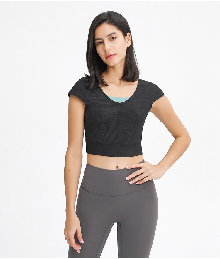 V back tight Tshirt (23)