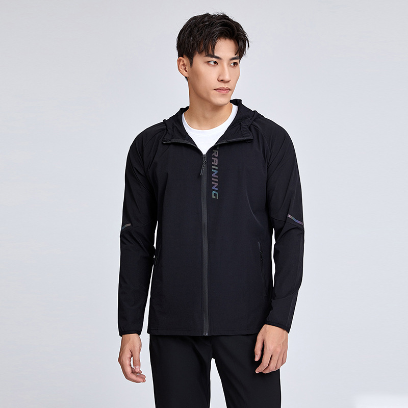 KJW-B85 high quality men’s running jackets for wholesale