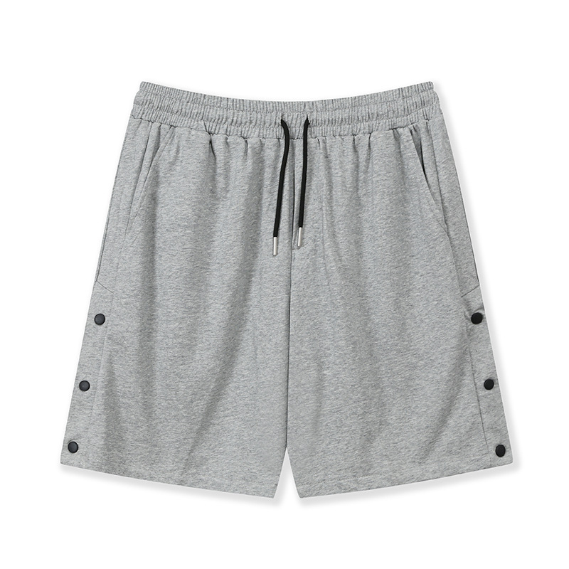 grey running shorts for men training