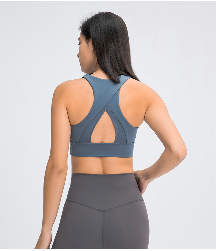 high neck mesh fitness bra (20)