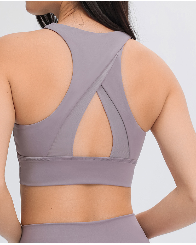 high neck mesh fitness bra (25)