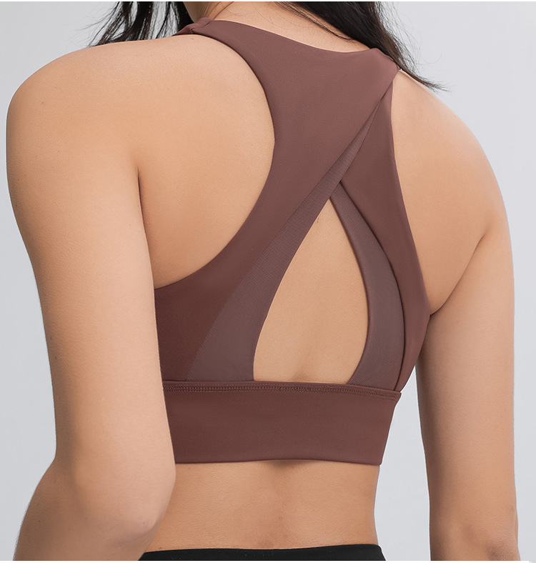high neck mesh fitness bra (30)