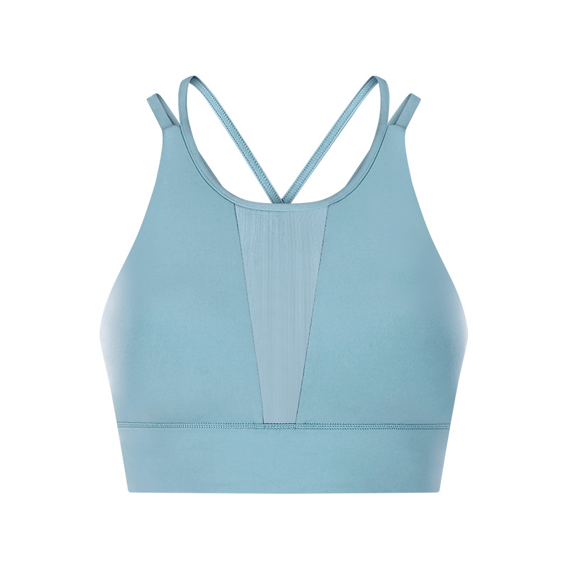mesh cross back workout bra (4)