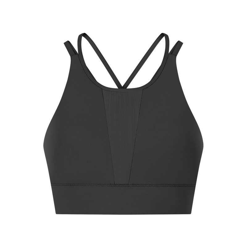 mesh cross back workout bra (7)