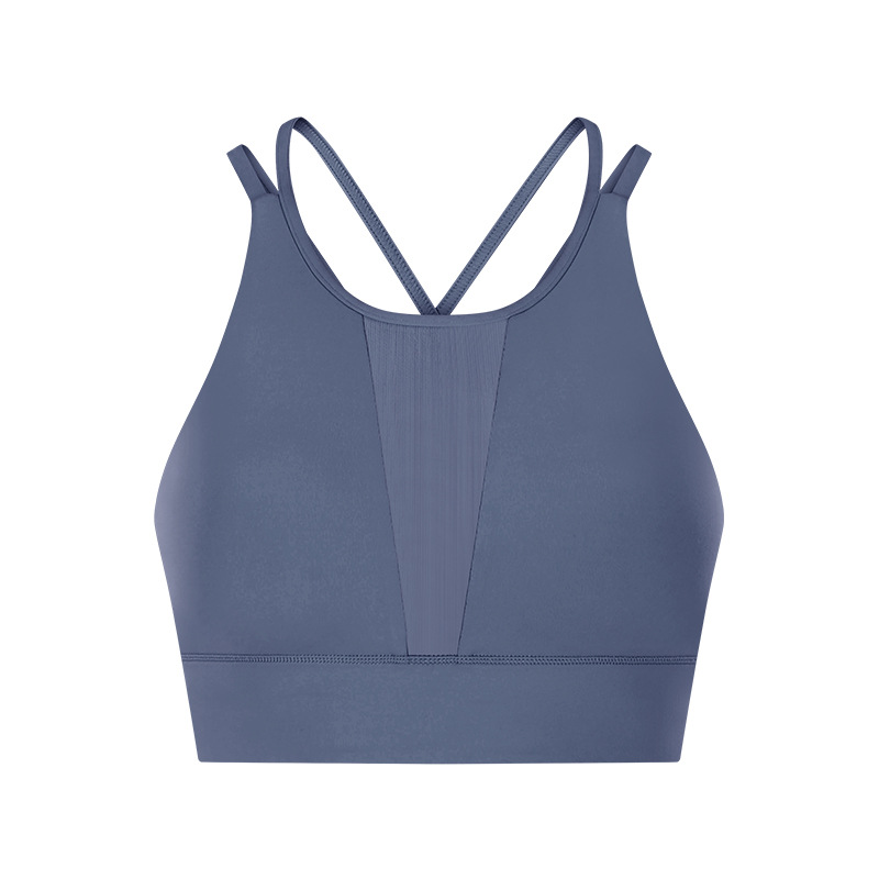 mesh cross back workout bra (8)