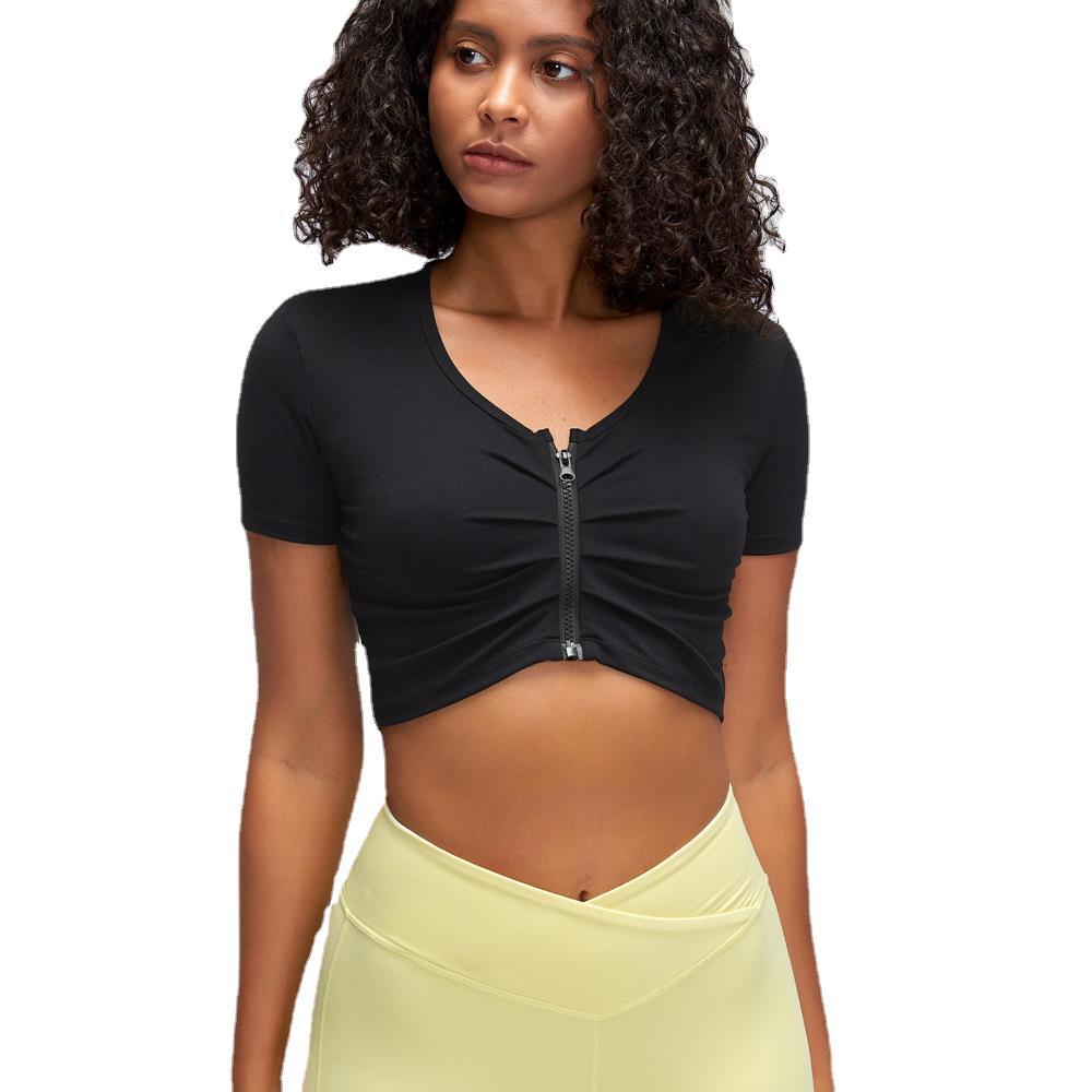 Cheapest Price Plus Yoga Pants- YW77 Sport Tshirt–FITFEVER detail pictures