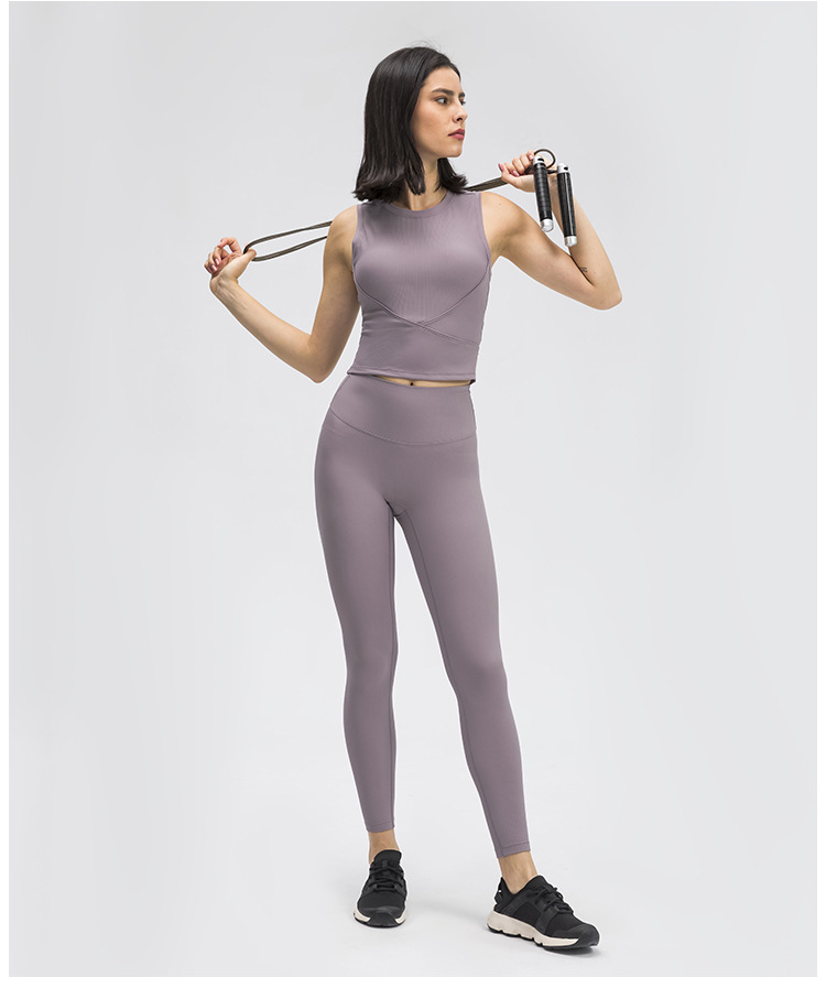 white ribbed high rise leging (12)