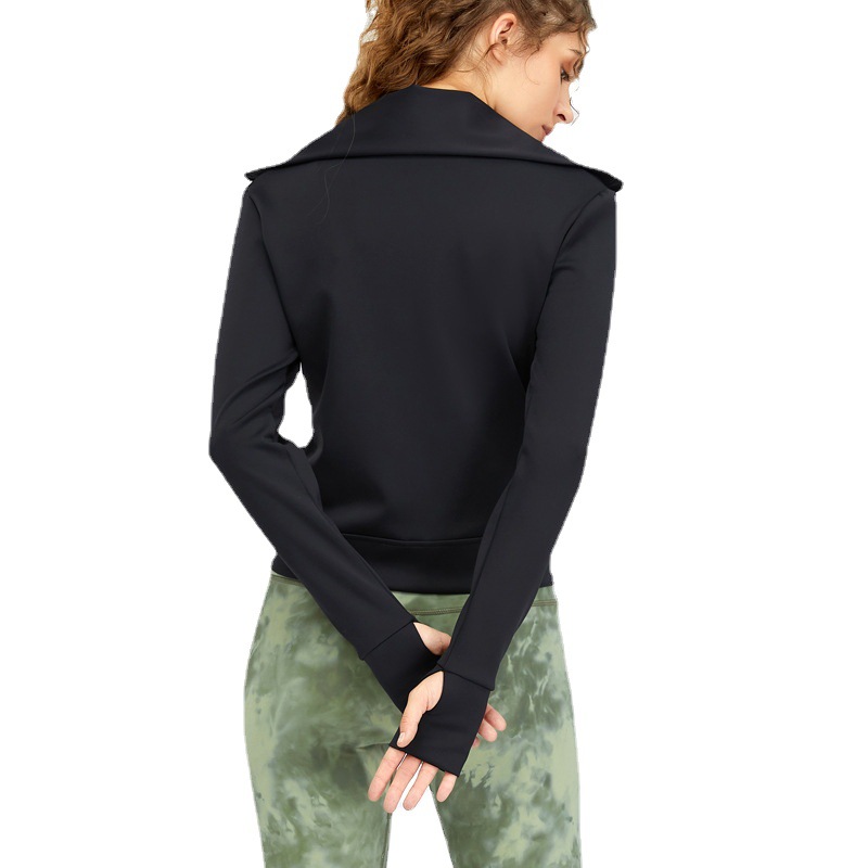 Factory Free sampleSexy Plus Size Leggings- YW186 Workout Jacket–FITFEVER detail pictures